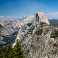 Yosemite - Half Dome from Glacier Point